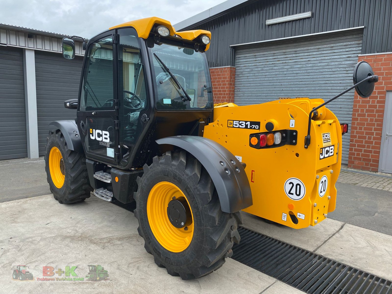 Teleskoplader des Typs JCB 531-70, Gebrauchtmaschine in Kettenkamp (Bild 9)