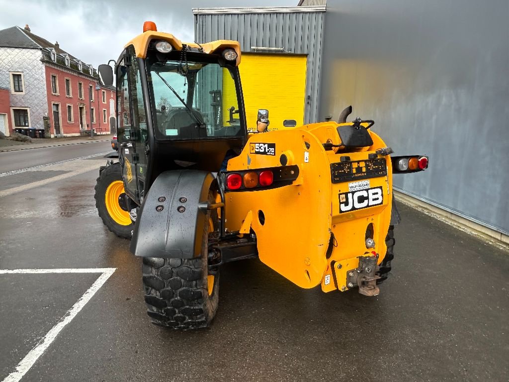 Teleskoplader типа JCB 531-70, Gebrauchtmaschine в Noerdange (Фотография 6)