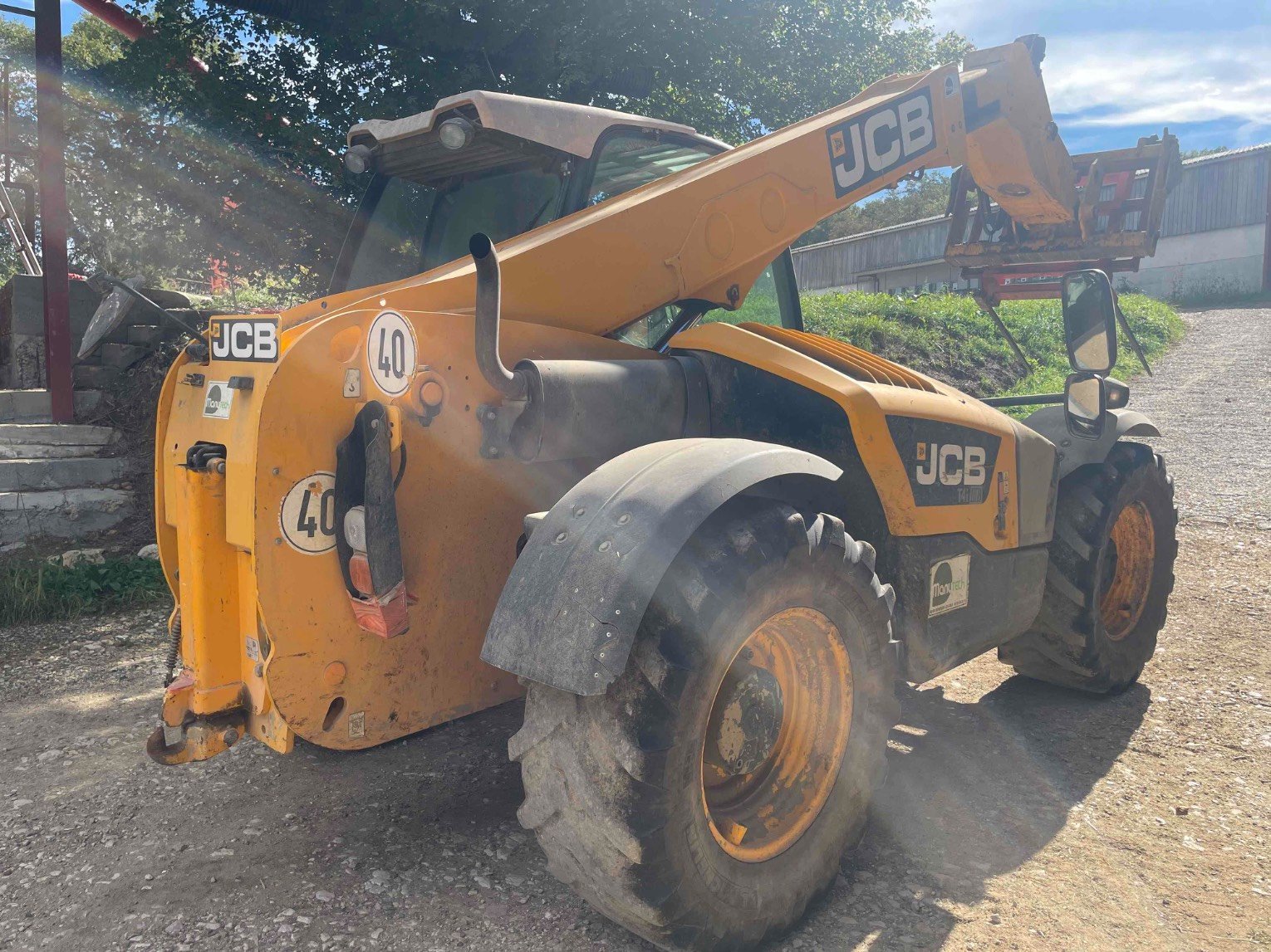 Teleskoplader typu JCB 531.70 AGRI SUPER, Gebrauchtmaschine v ORLEIX (Obrázok 4)