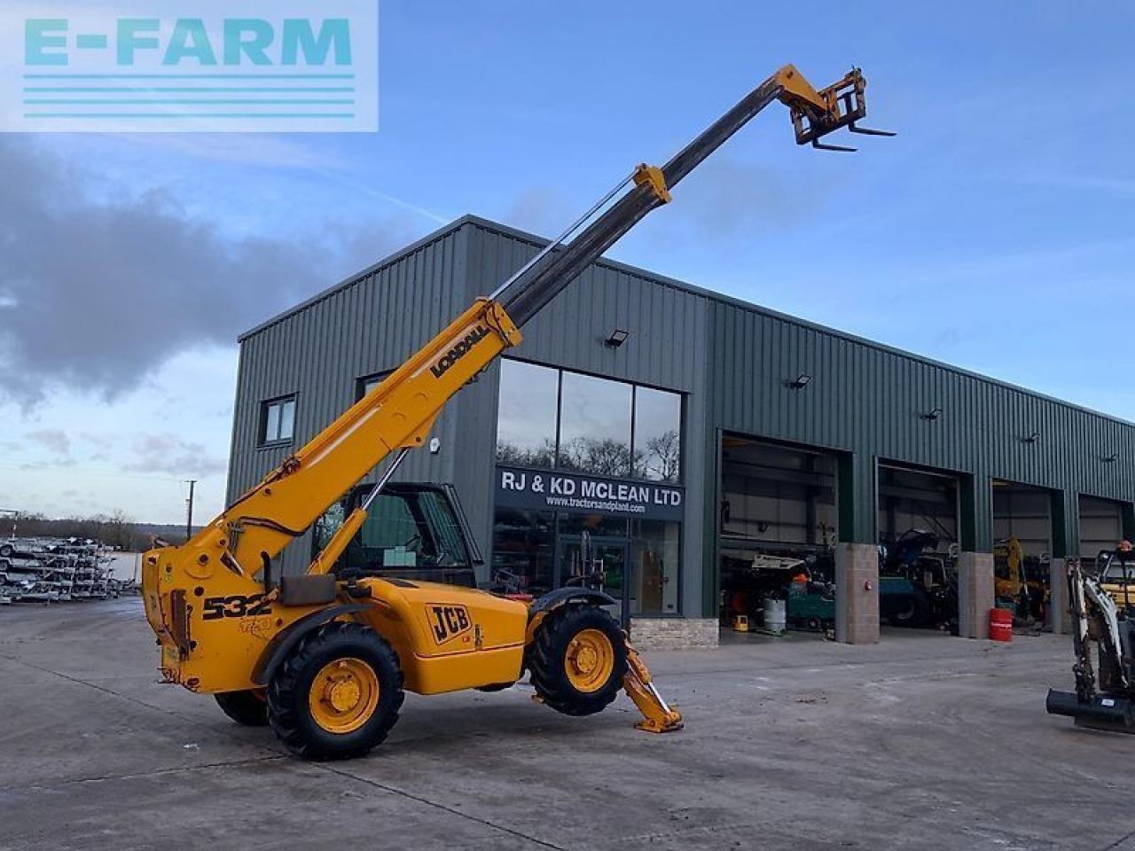 Teleskoplader typu JCB 532-120 telehandler (st25459), Gebrauchtmaschine v SHAFTESBURY (Obrázok 12)