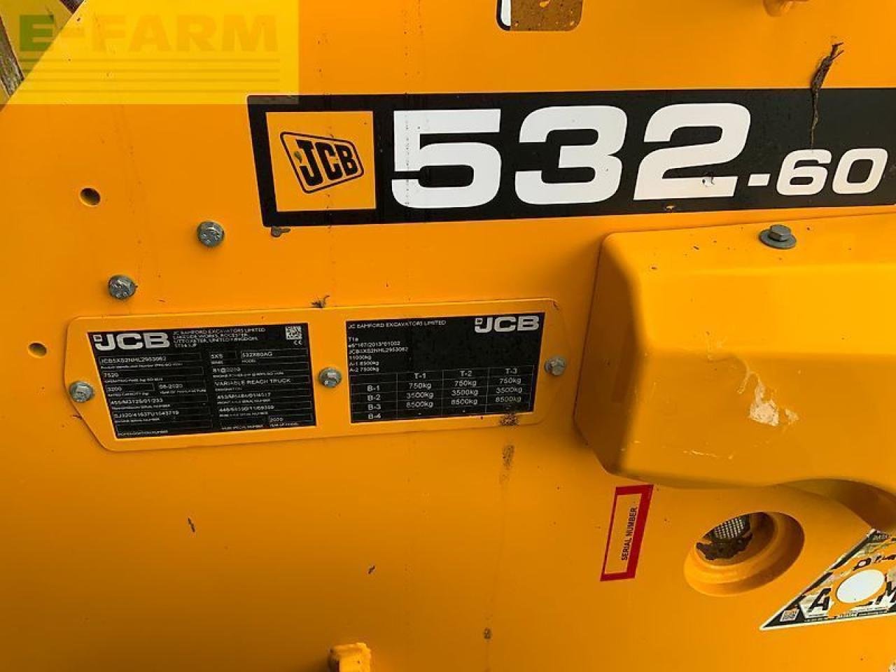 Teleskoplader typu JCB 532-60 agri telehandler (st24494), Gebrauchtmaschine v SHAFTESBURY (Obrázek 16)