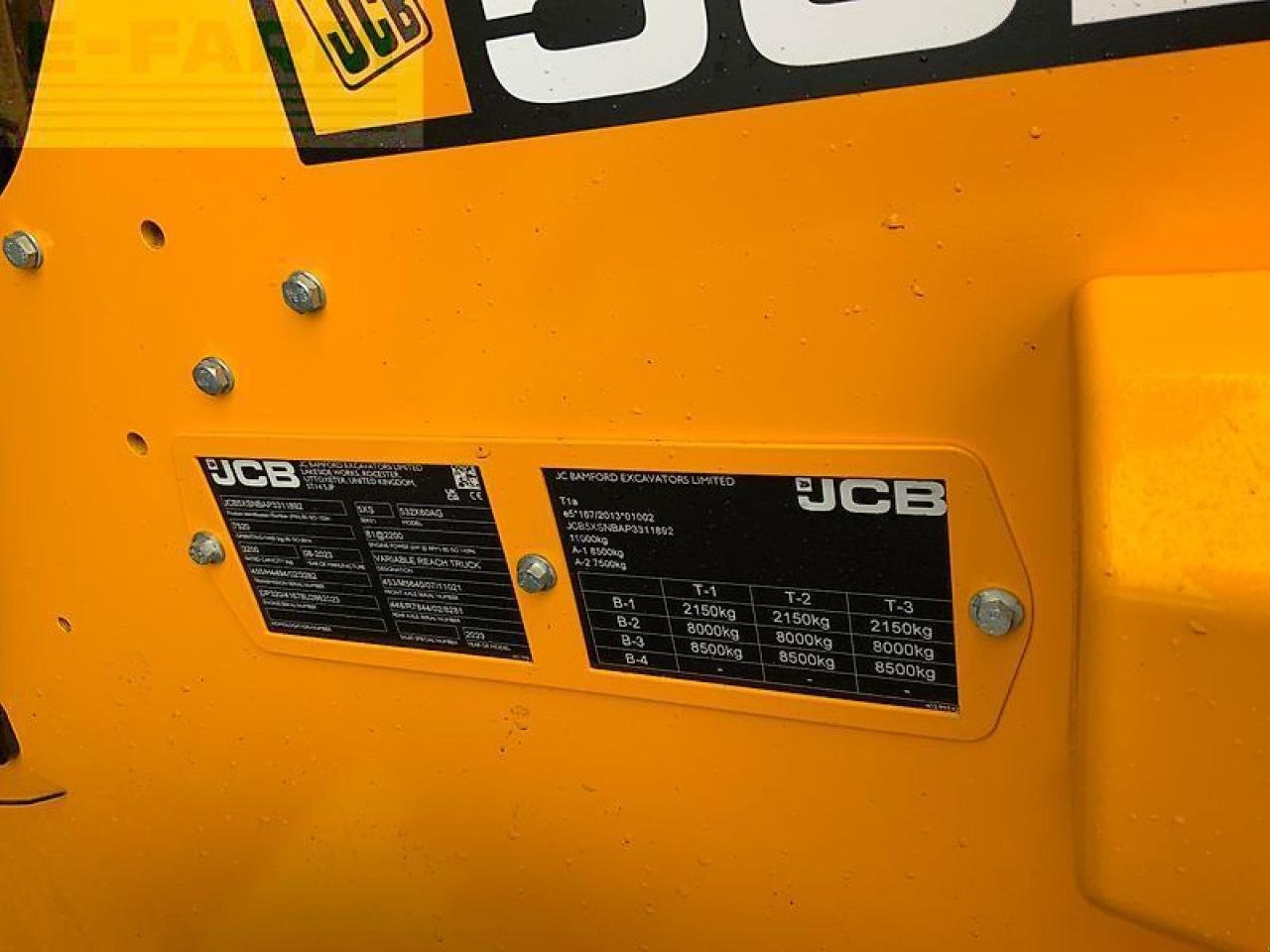 Teleskoplader типа JCB 532-60 agri telehandler (st25508), Gebrauchtmaschine в SHAFTESBURY (Фотография 19)