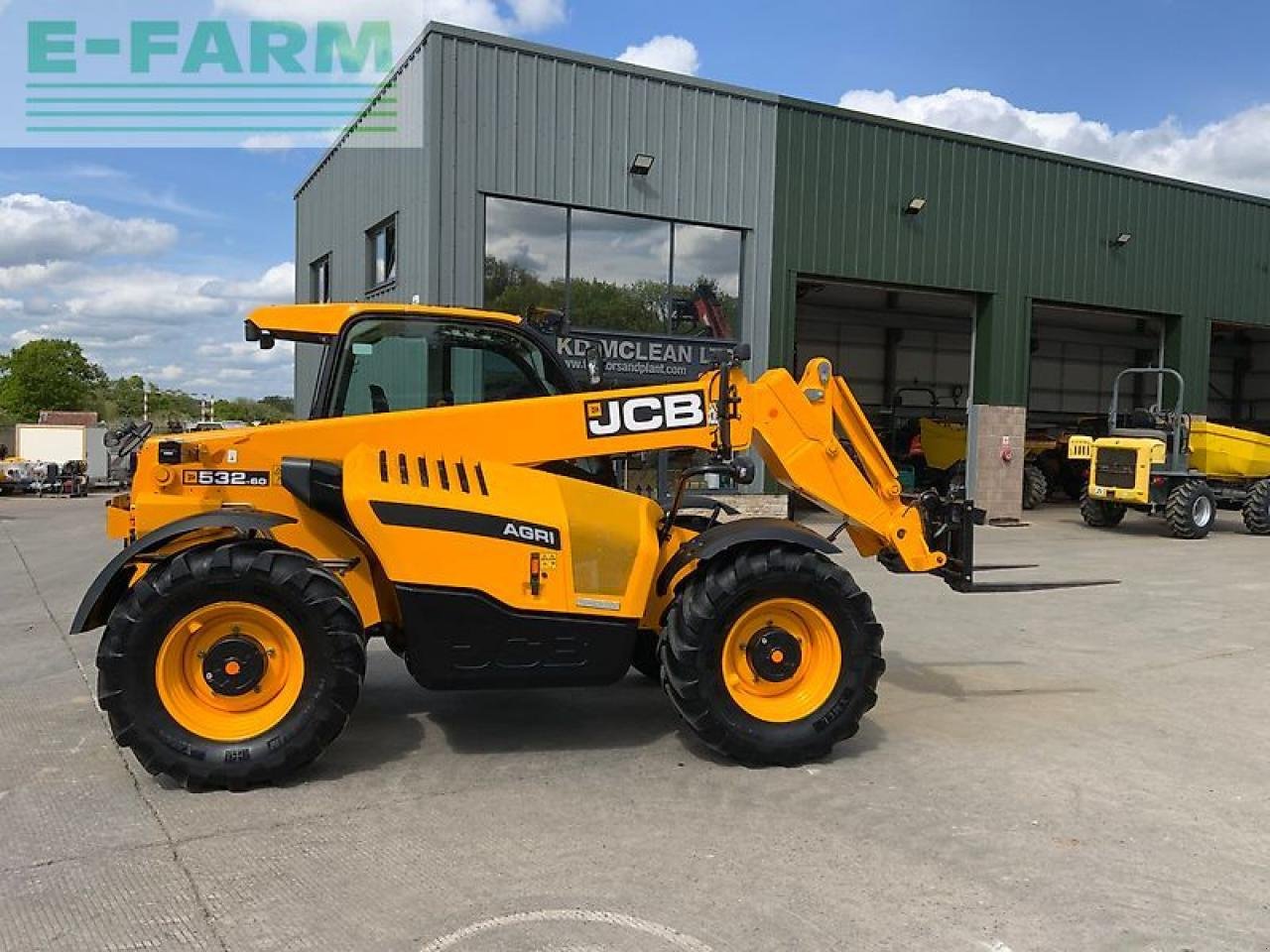 Teleskoplader del tipo JCB 532-60 agri telehandler (st26357), Gebrauchtmaschine In SHAFTESBURY (Immagine 2)