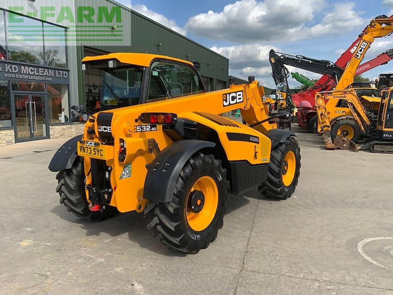 Teleskoplader del tipo JCB 532-60 agri telehandler (st26357), Gebrauchtmaschine In SHAFTESBURY (Immagine 3)
