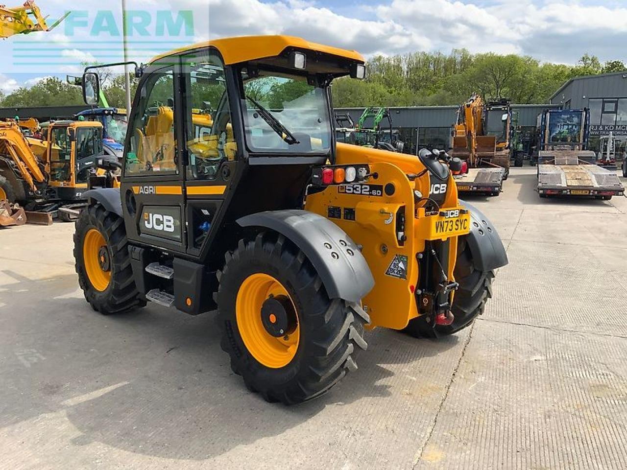 Teleskoplader del tipo JCB 532-60 agri telehandler (st26357), Gebrauchtmaschine In SHAFTESBURY (Immagine 5)