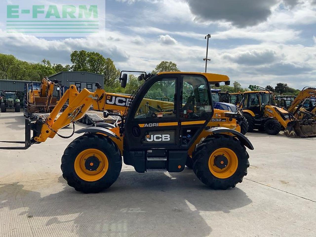 Teleskoplader del tipo JCB 532-60 agri telehandler (st26357), Gebrauchtmaschine In SHAFTESBURY (Immagine 7)