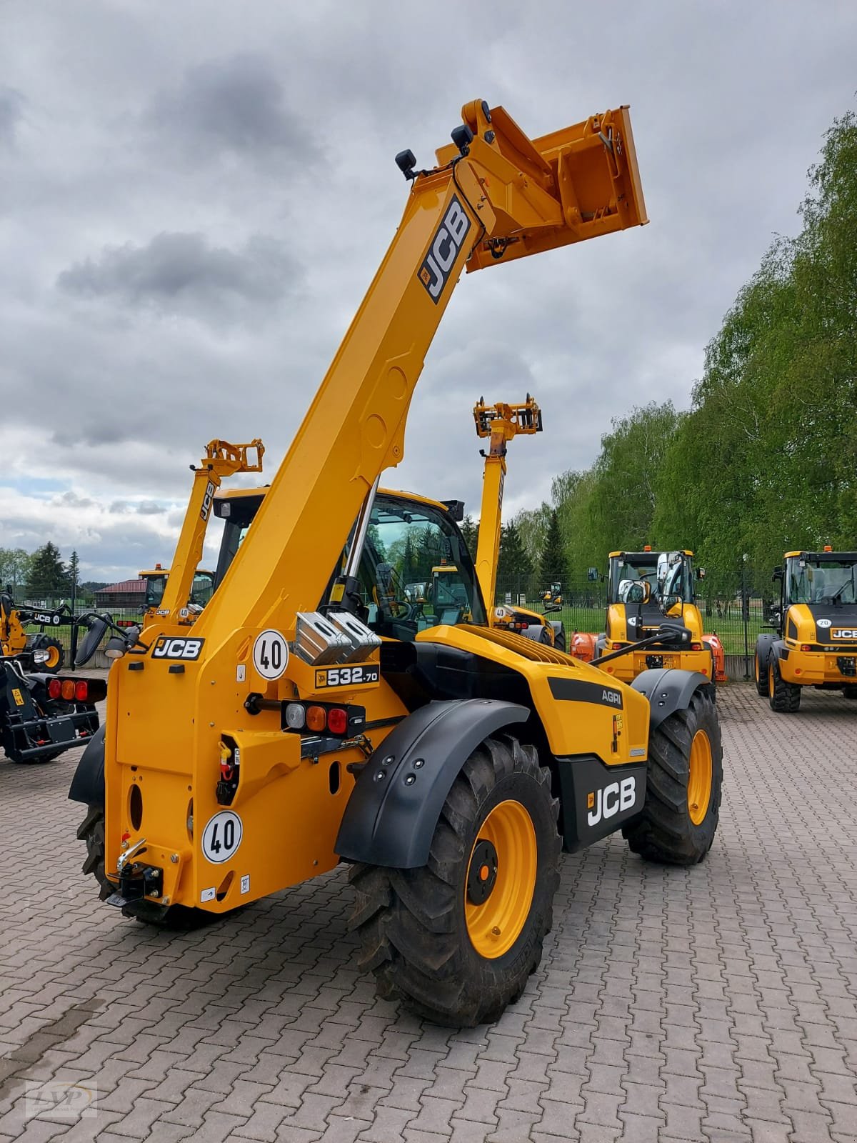 Teleskoplader of the type JCB 532-70 Agri Demomaschine, Gebrauchtmaschine in Pegnitz (Picture 4)