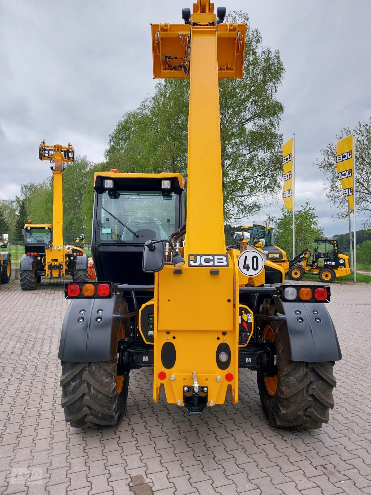 Teleskoplader of the type JCB 532-70 Agri Demomaschine, Gebrauchtmaschine in Pegnitz (Picture 5)