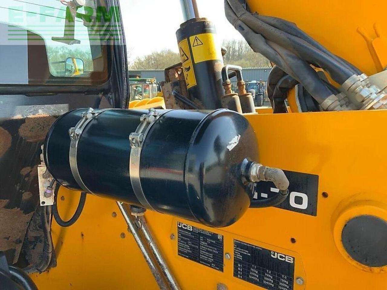 Teleskoplader des Typs JCB 532-70 agri super telehandler (st22737), Gebrauchtmaschine in SHAFTESBURY (Bild 3)