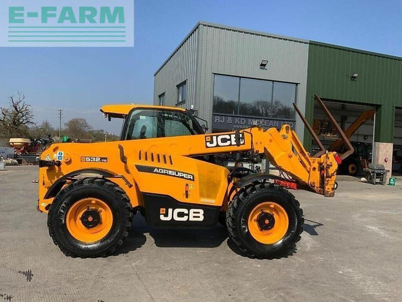 Teleskoplader of the type JCB 532-70 agri super telehandler (st22737), Gebrauchtmaschine in SHAFTESBURY (Picture 13)