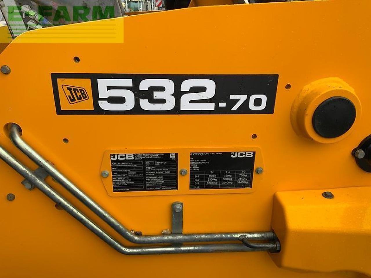 Teleskoplader типа JCB 532-70 agri super telehandler (st25659), Gebrauchtmaschine в SHAFTESBURY (Фотография 18)