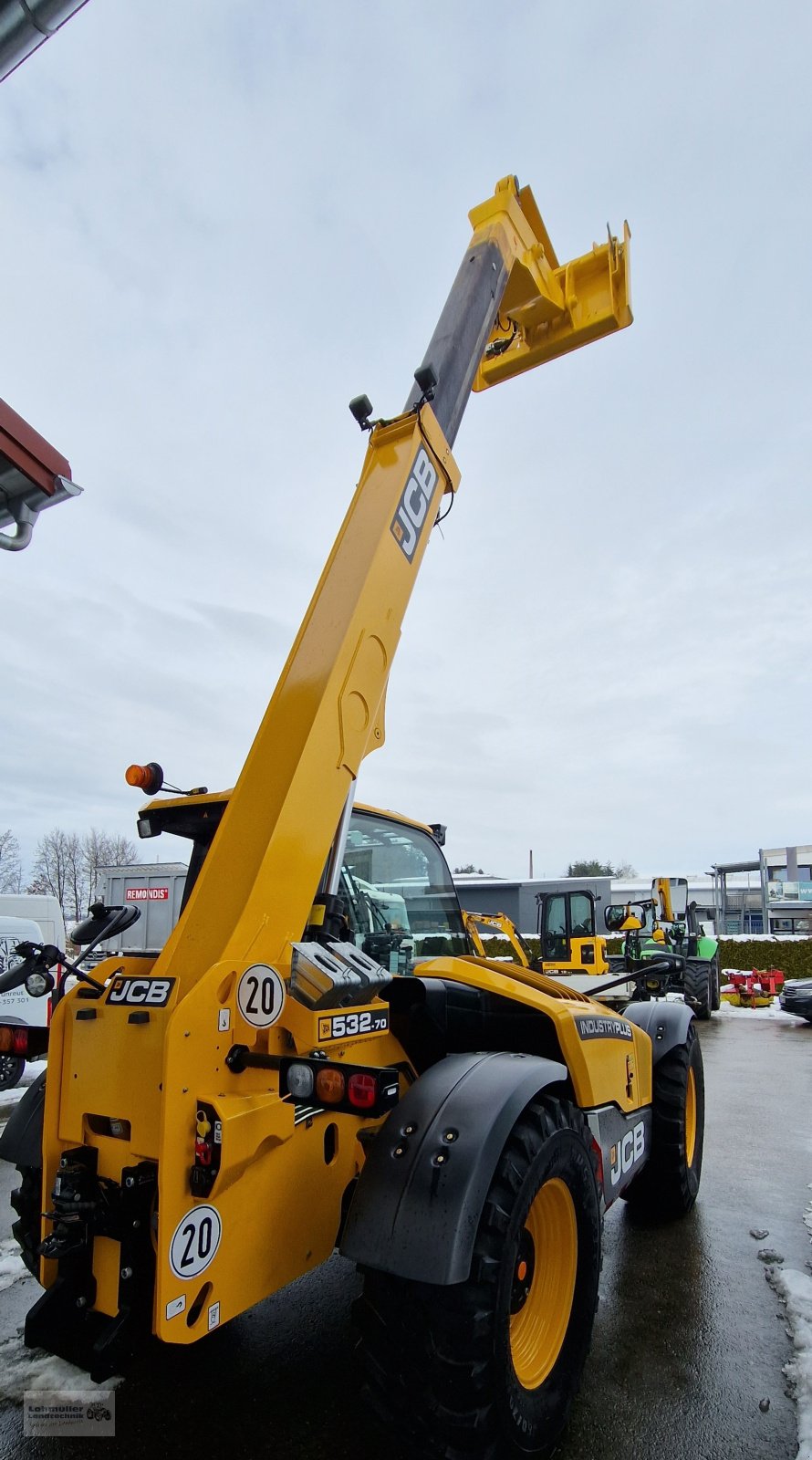 Teleskoplader des Typs JCB 532/70, Mietmaschine in Traunreut (Bild 3)