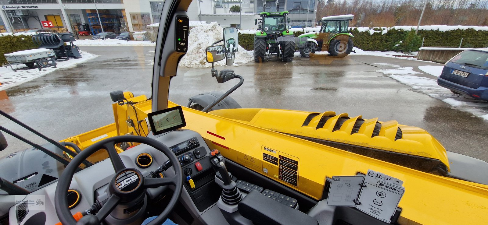 Teleskoplader des Typs JCB 532/70, Mietmaschine in Traunreut (Bild 14)