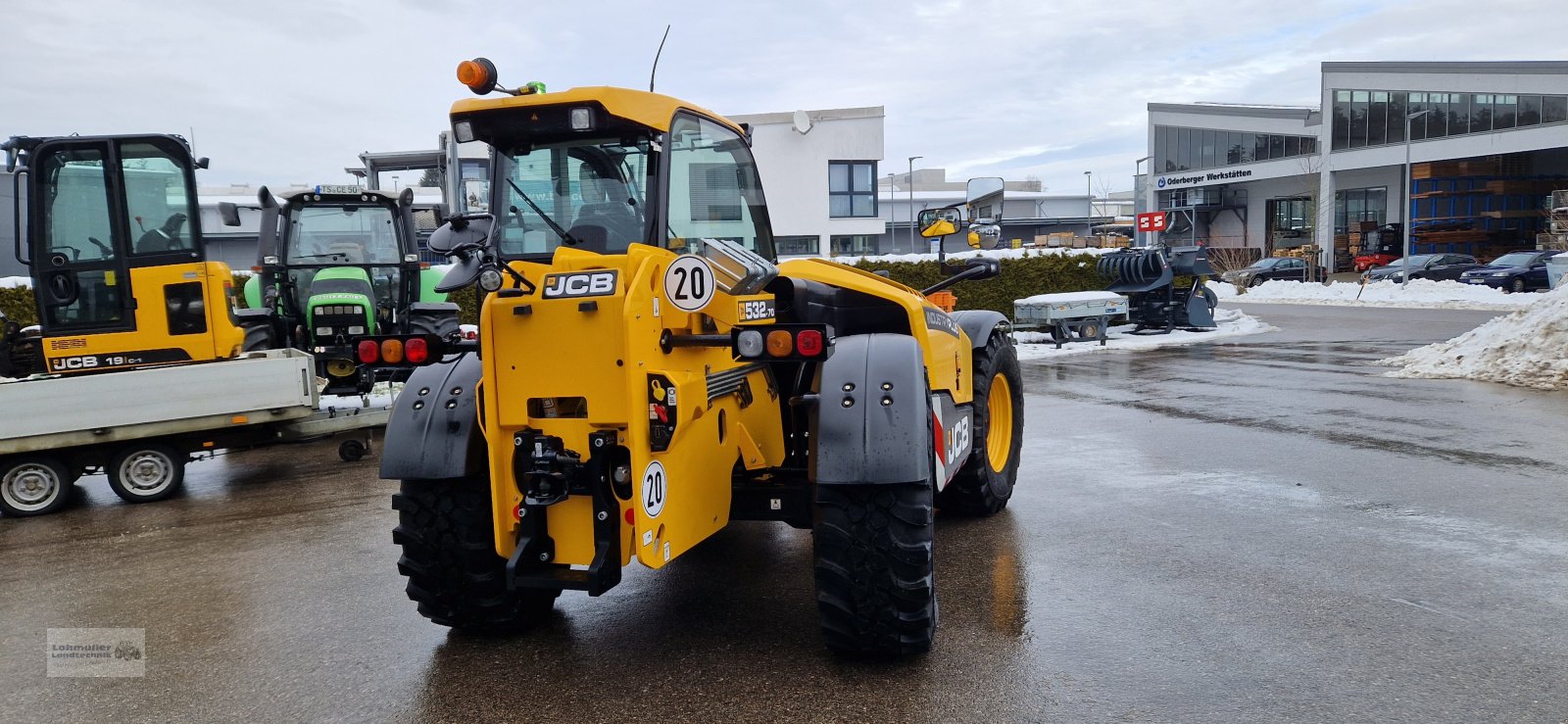 Teleskoplader des Typs JCB 532/70, Mietmaschine in Traunreut (Bild 17)