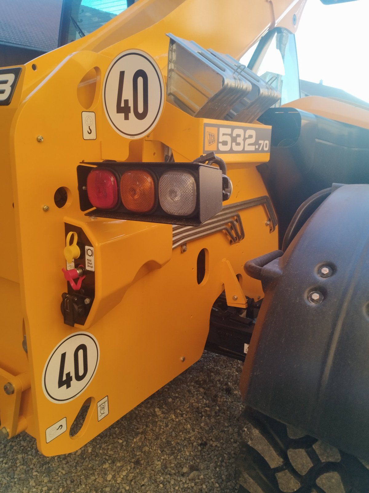 Teleskoplader typu JCB 532-70, Neumaschine v Niedertaufkirchen (Obrázek 4)