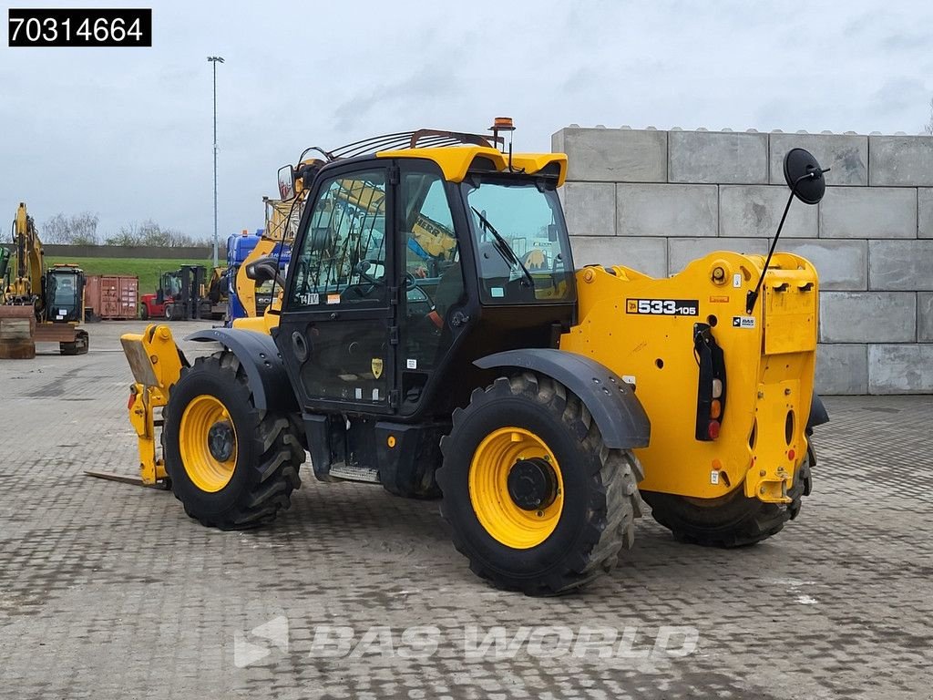 Teleskoplader des Typs JCB 533-105 A/C, Gebrauchtmaschine in Veghel (Bild 10)