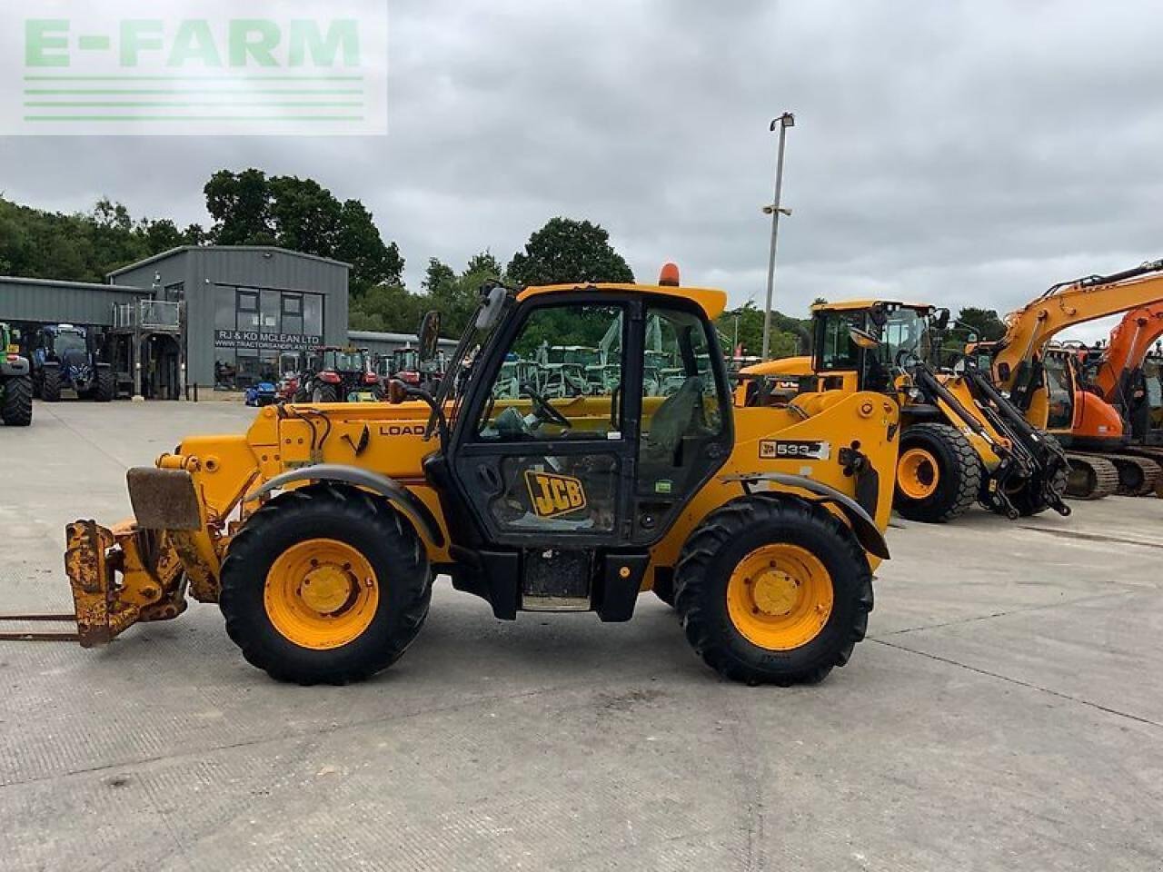 Teleskoplader typu JCB 533-105 telehandler (st23611), Gebrauchtmaschine v SHAFTESBURY (Obrázek 7)