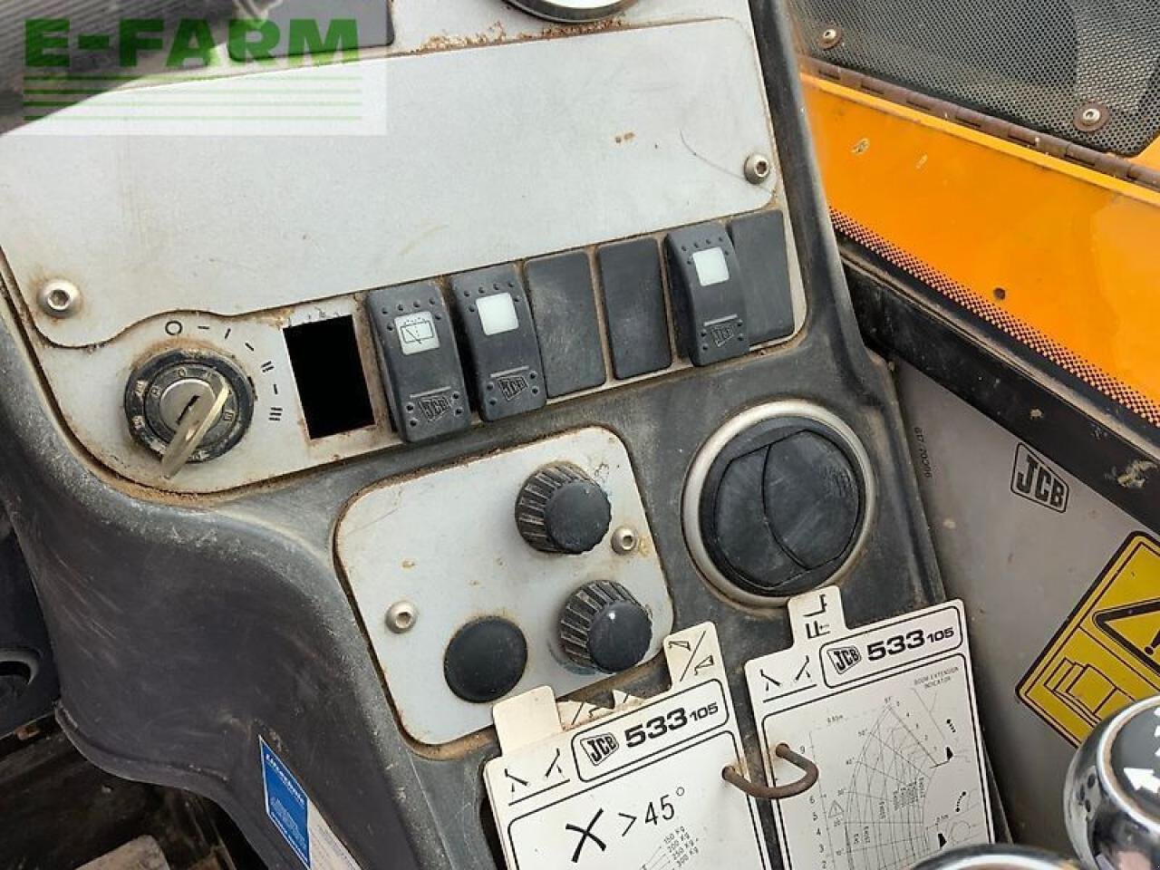 Teleskoplader of the type JCB 533-105 telehandler (st23611), Gebrauchtmaschine in SHAFTESBURY (Picture 20)