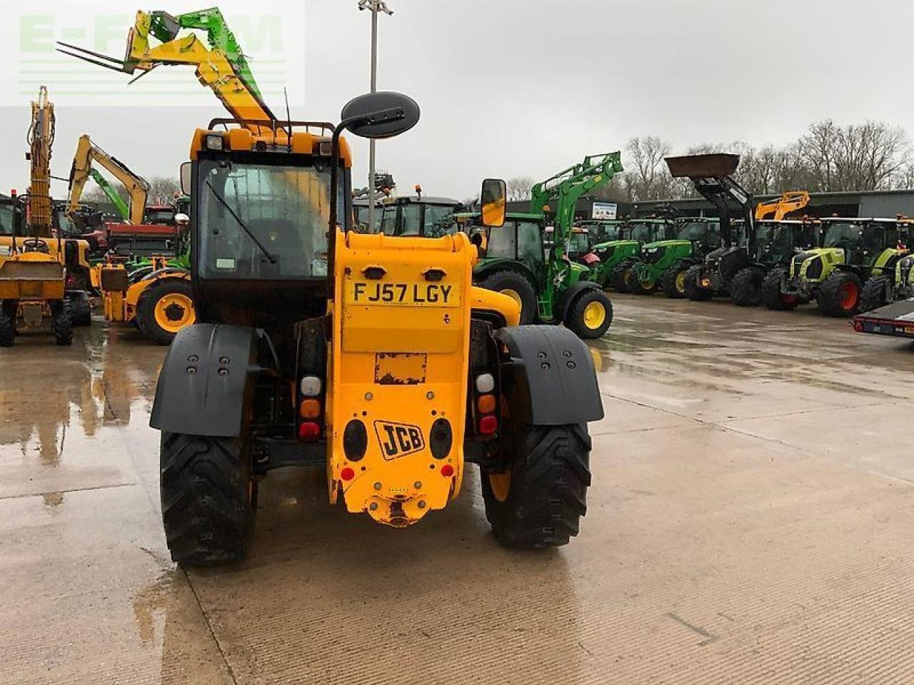 Teleskoplader typu JCB 533-105 telehandler (st25230), Gebrauchtmaschine v SHAFTESBURY (Obrázek 9)