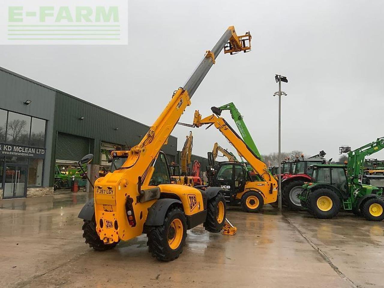 Teleskoplader typu JCB 533-105 telehandler (st25230), Gebrauchtmaschine v SHAFTESBURY (Obrázek 14)