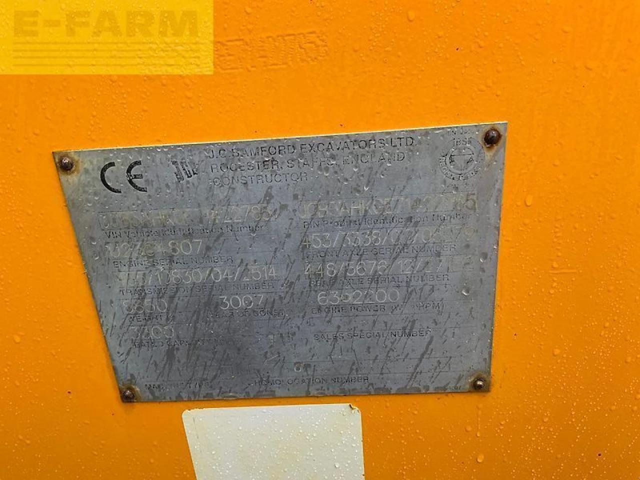 Teleskoplader typu JCB 533-105 telehandler (st25230), Gebrauchtmaschine v SHAFTESBURY (Obrázek 18)