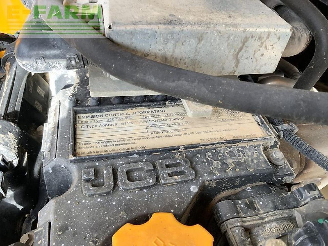 Teleskoplader of the type JCB 535-125 hi viz telehandler (st24834), Gebrauchtmaschine in SHAFTESBURY (Picture 9)