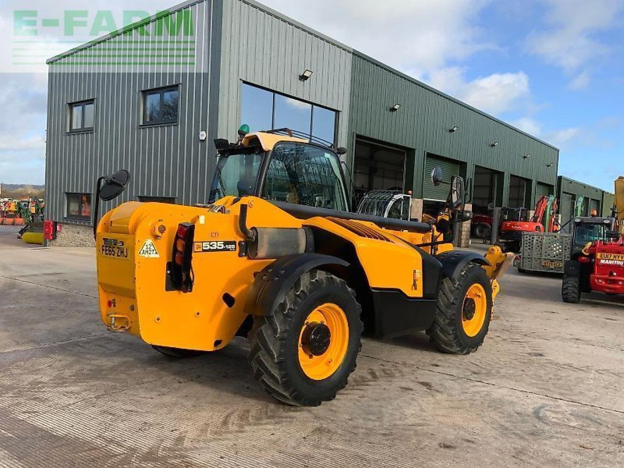 Teleskoplader typu JCB 535-125 hi viz telehandler (st24979), Gebrauchtmaschine v SHAFTESBURY (Obrázek 8)