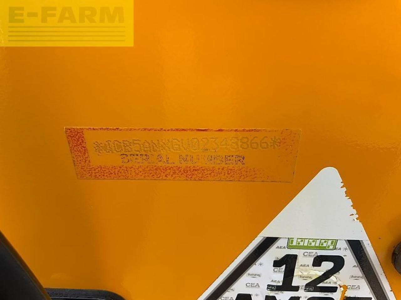 Teleskoplader typu JCB 535-125 hi viz telehandler (st24979), Gebrauchtmaschine v SHAFTESBURY (Obrázek 13)