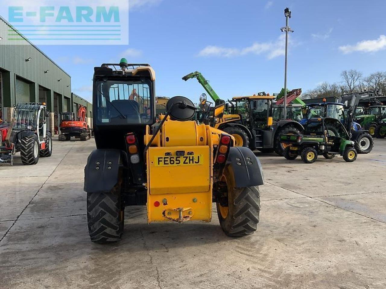 Teleskoplader typu JCB 535-125 hi viz telehandler (st24979), Gebrauchtmaschine v SHAFTESBURY (Obrázek 7)