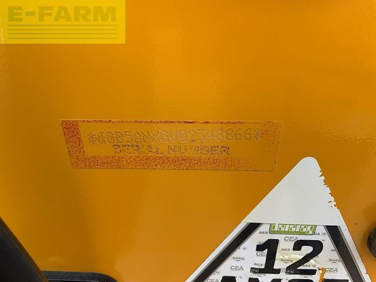 Teleskoplader typu JCB 535-125 hi viz telehandler (st24979), Gebrauchtmaschine v SHAFTESBURY (Obrázek 13)