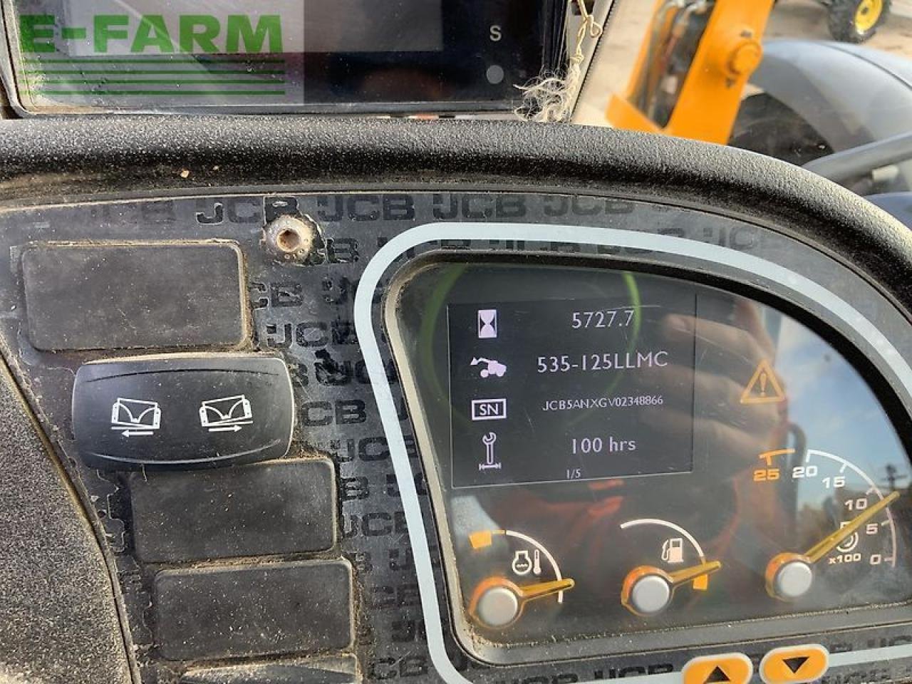 Teleskoplader typu JCB 535-125 hi viz telehandler (st24979), Gebrauchtmaschine v SHAFTESBURY (Obrázek 17)