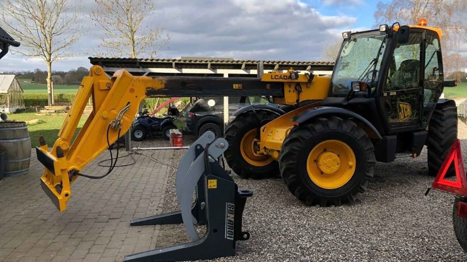 Teleskoplader del tipo JCB 535-60 Farm, Gebrauchtmaschine en Gjerlev J. (Imagen 2)
