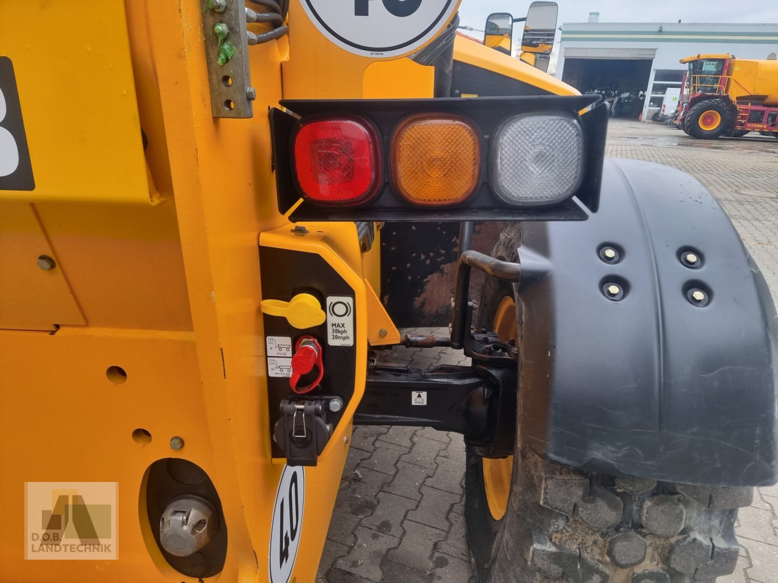 Teleskoplader des Typs JCB 535-95 Agri Super, Gebrauchtmaschine in Regensburg (Bild 10)