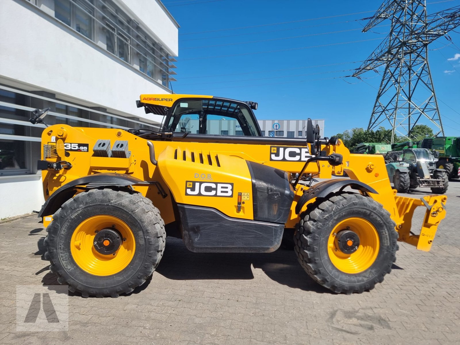 Teleskoplader des Typs JCB 535-95 Agri Super, Gebrauchtmaschine in Regensburg (Bild 3)