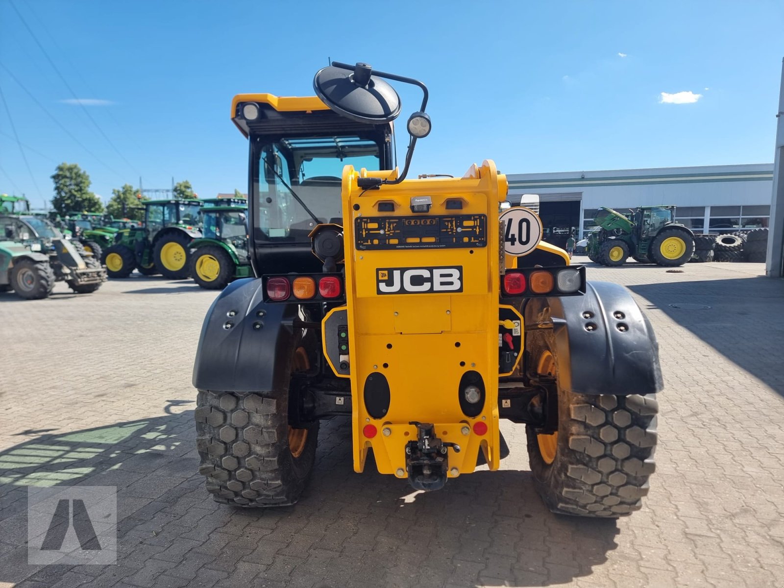 Teleskoplader des Typs JCB 535-95 Agri Super, Gebrauchtmaschine in Regensburg (Bild 5)