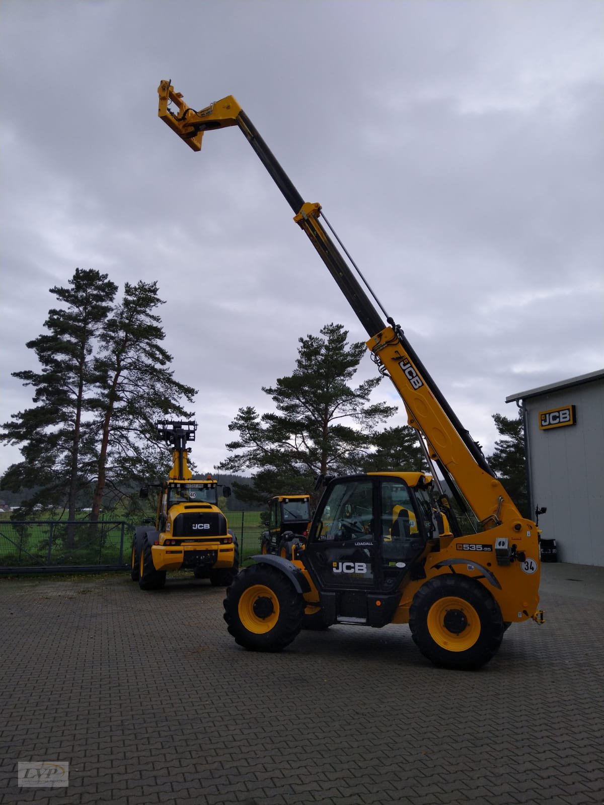 Teleskoplader typu JCB 535-95 Sway, Gebrauchtmaschine v Pegnitz (Obrázek 1)