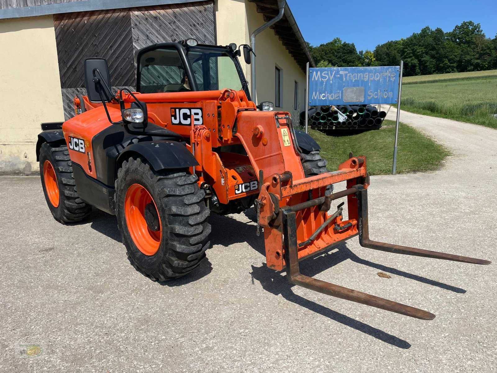 Teleskoplader a típus JCB 535-95 Sway, Gebrauchtmaschine ekkor: Velburg (Kép 3)