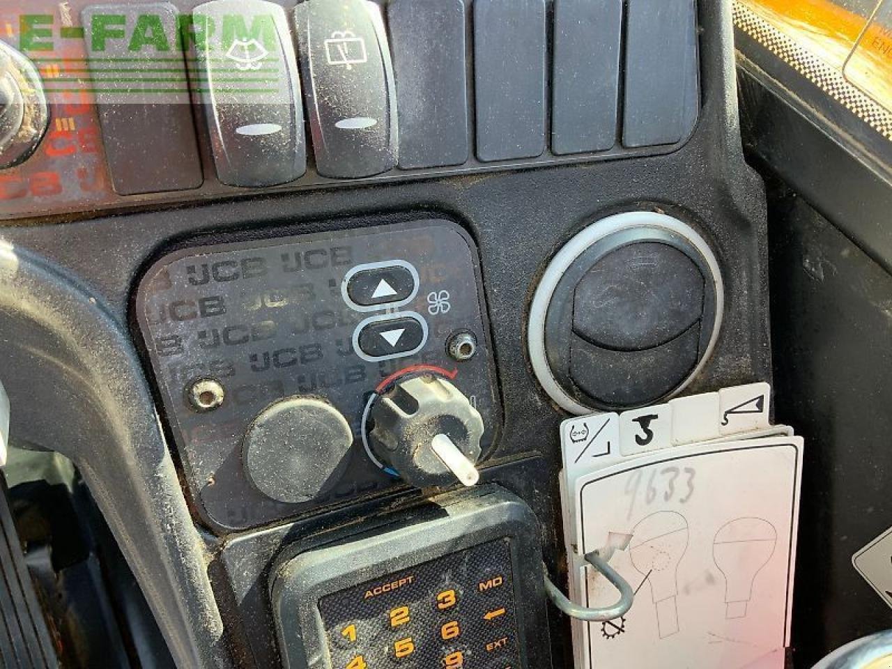 Teleskoplader typu JCB 535-95 telehandler (st24457), Gebrauchtmaschine v SHAFTESBURY (Obrázek 16)