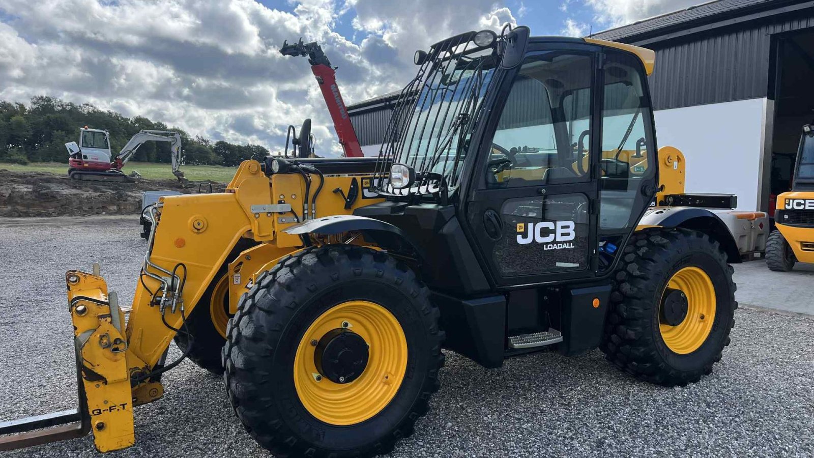 Teleskoplader des Typs JCB 535-95, Gebrauchtmaschine in Mariager (Bild 1)