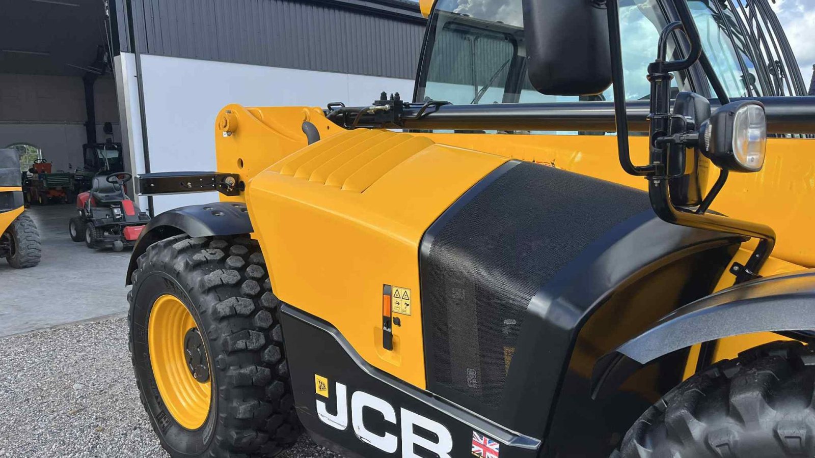 Teleskoplader des Typs JCB 535-95, Gebrauchtmaschine in Mariager (Bild 5)