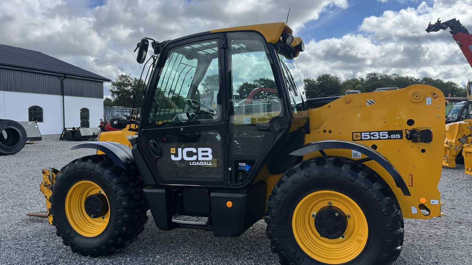 Teleskoplader des Typs JCB 535-95, Gebrauchtmaschine in Mariager (Bild 9)