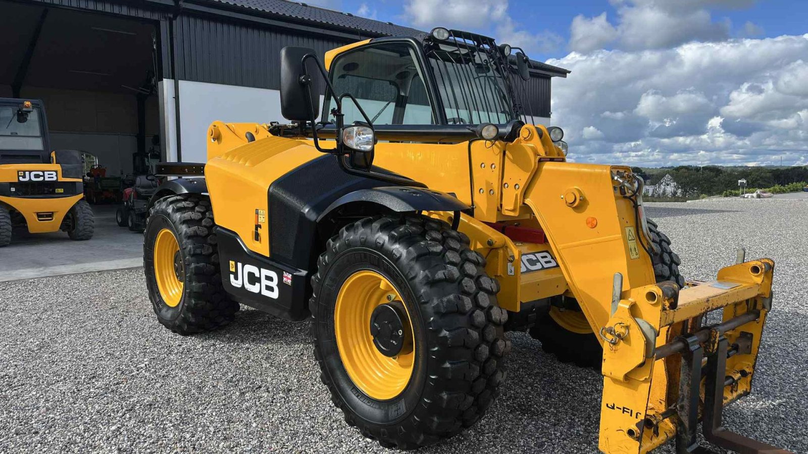 Teleskoplader des Typs JCB 535-95, Gebrauchtmaschine in Mariager (Bild 3)