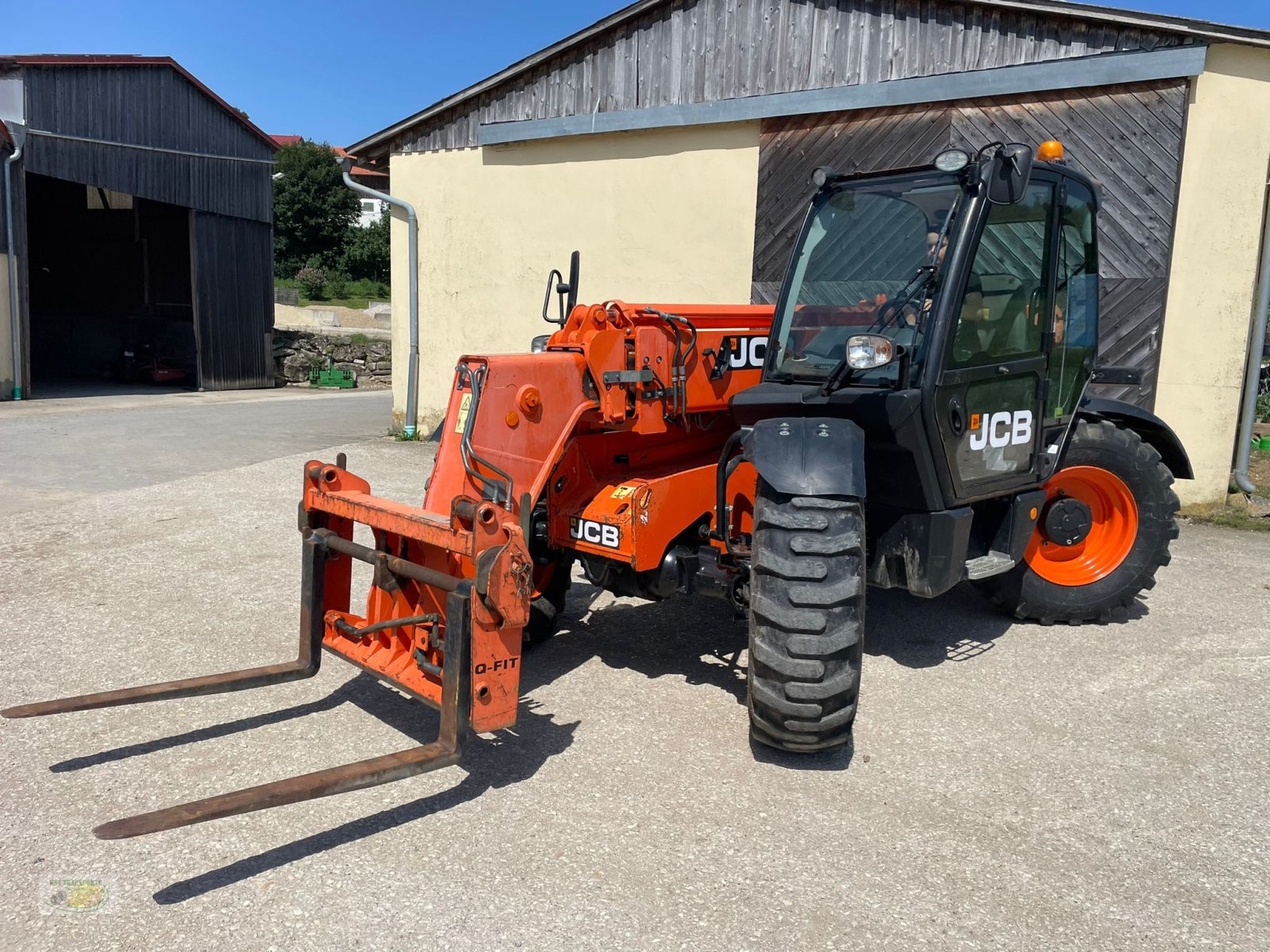 Teleskoplader типа JCB 535-95, Gebrauchtmaschine в Velburg (Фотография 2)