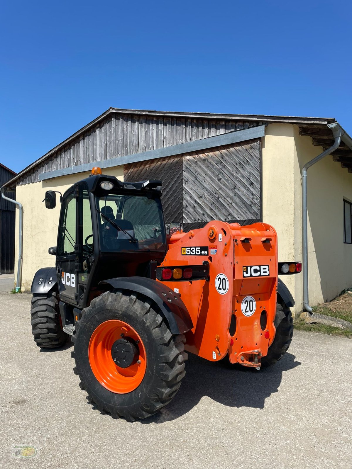 Teleskoplader типа JCB 535-95, Gebrauchtmaschine в Velburg (Фотография 4)