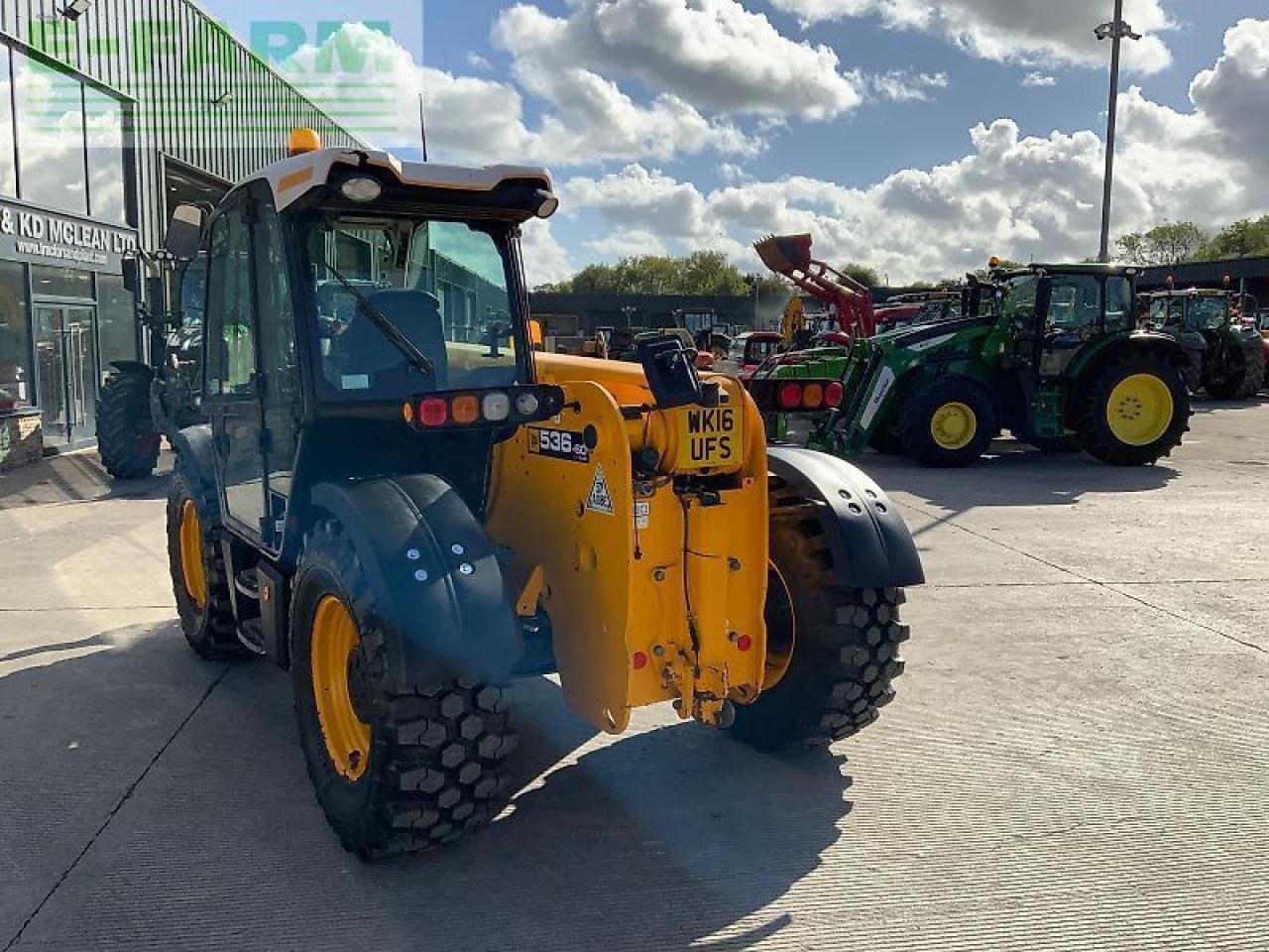 Teleskoplader typu JCB 536-60 agri plus telehandler (st23986), Gebrauchtmaschine v SHAFTESBURY (Obrázek 7)