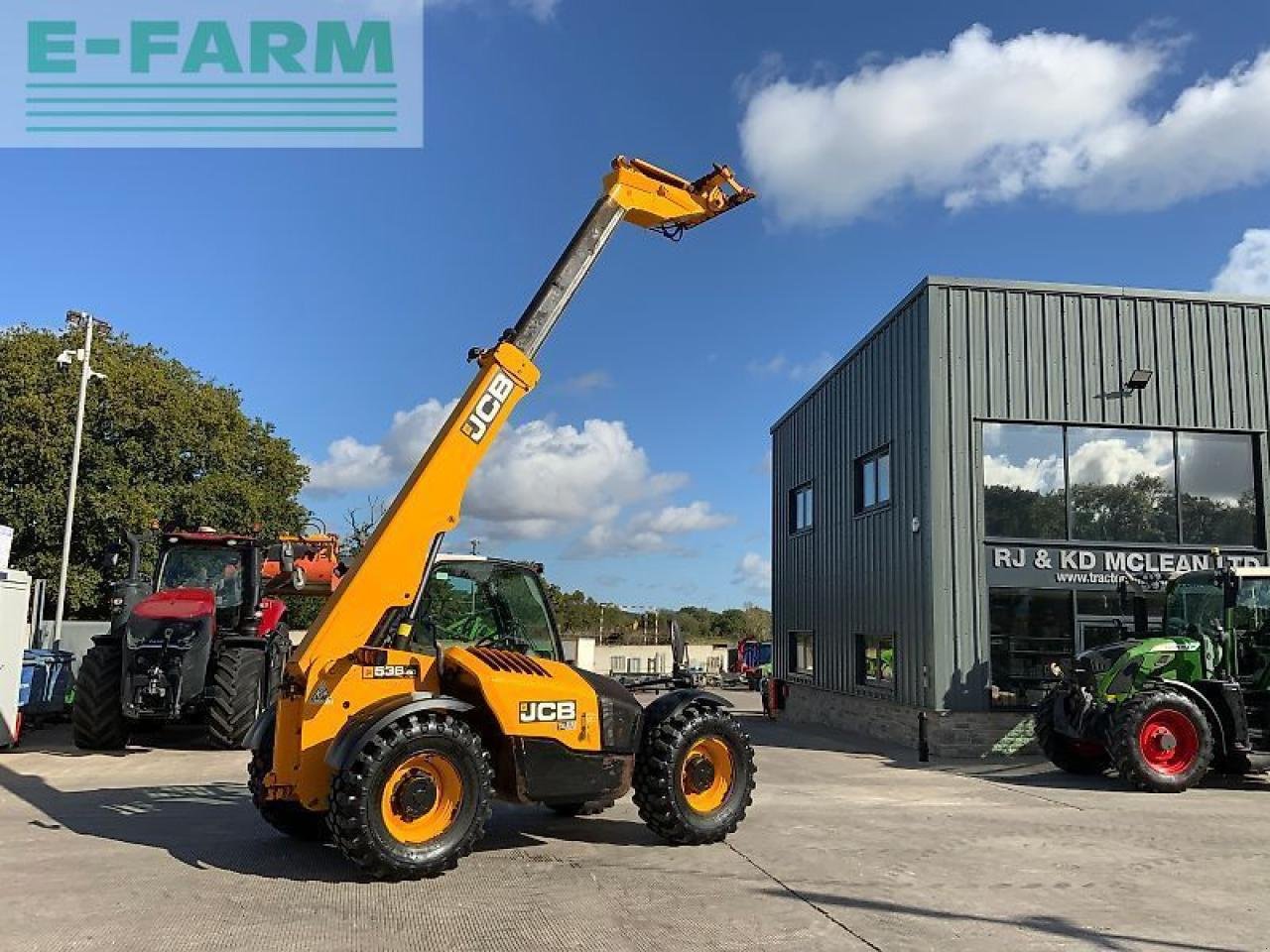 Teleskoplader typu JCB 536-60 agri plus telehandler (st23986), Gebrauchtmaschine v SHAFTESBURY (Obrázek 13)