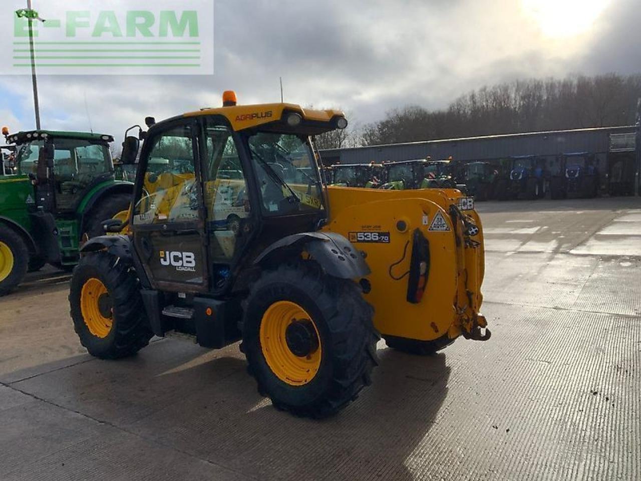 Teleskoplader of the type JCB 536-70 agri plus telehandler (st25294), Gebrauchtmaschine in SHAFTESBURY (Picture 5)