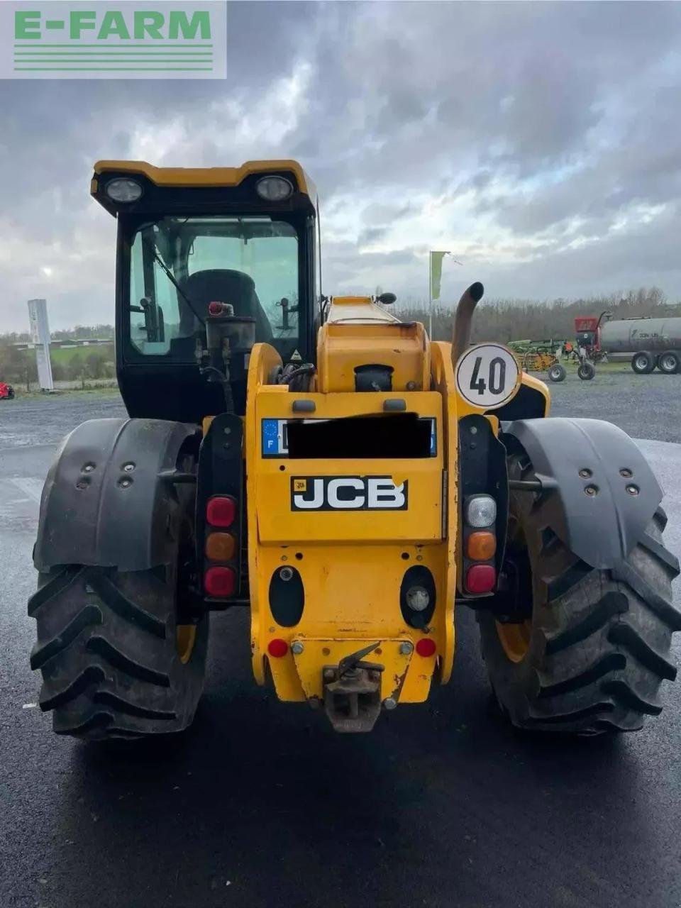 Teleskoplader typu JCB 536-70 agri super, Gebrauchtmaschine v ST CLAIR SUR ELLE (Obrázek 9)