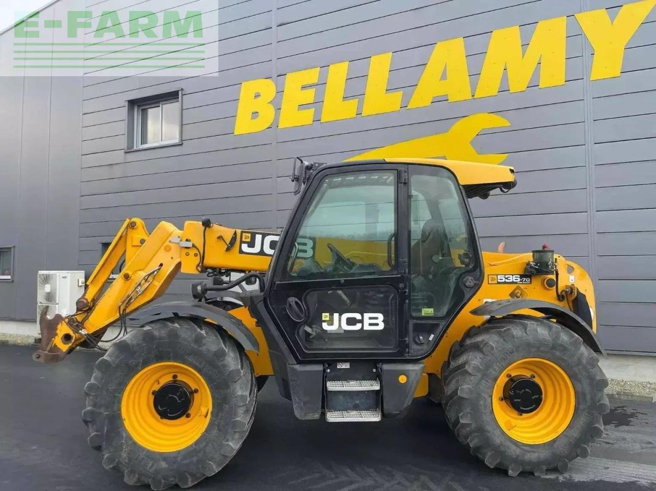 Teleskoplader типа JCB 536-70 agri super, Gebrauchtmaschine в ST CLAIR SUR ELLE (Фотография 5)