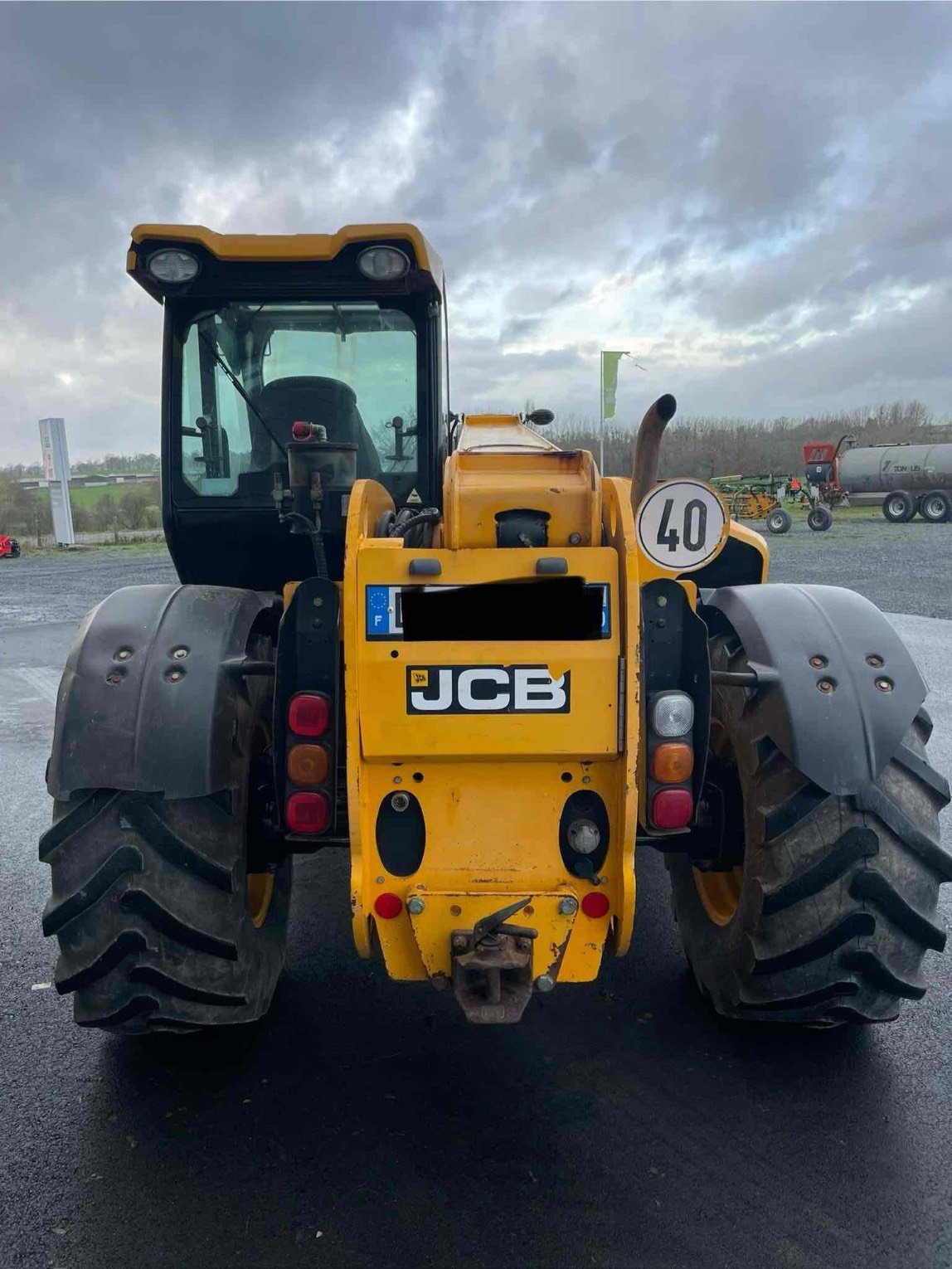 Teleskoplader typu JCB 536-70 Agri Super, Gebrauchtmaschine w SAINT CLAIR SUR ELLE (Zdjęcie 7)